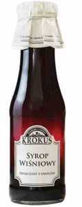 Syrop wiśniowy bezglutenowy 375 g (300 ml) - KROKUS