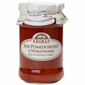 Sos pomidorowy z warzywami bez dodatku cukru 340 g od KROKUS