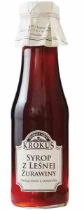 Syrop z leśnej żurawiny 375 g (300 ml) od KROKUS