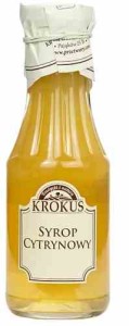 Syrop cytrynowy bezglutenowy 375 g (300 ml) od KROKUS