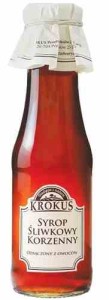 Syrop śliwkowy korzenny 375 g (300 ml) od KROKUS