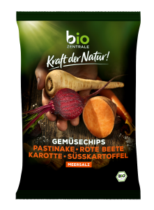 Chipsy warzywne solone bezglutenowe BIO 90 g od BIO ZENTRALE