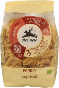 Makaron (z płaskurki) penne BIO 500 g od ALCE NERO