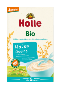 Kaszka owsiana pełnoziarnista bez dodatku cukrów demeter od 5 m-cy BIO 250 g od HOLLE