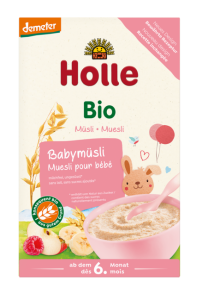 Kaszka zbożowo owocowa bez dodatku cukrów demeter od 6 m-cy BIO 250 g od HOLLE