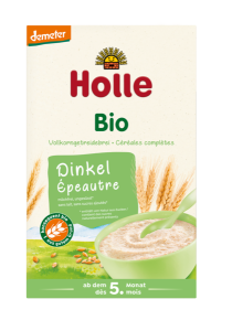 Kaszka orkiszowa pełnoziarnista bez dodatku cukrów demeter od 5 m-cy BIO 250 g od HOLLE