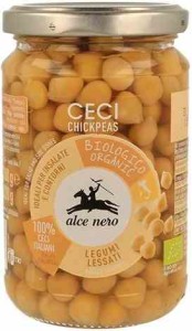 Ciecierzyca w zalewie BIO 300 g (220 g) - ALCE NERO
