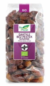 Daktyle bez pestek suszone bezglutenowe BIO 1 kg od BIO PLANET