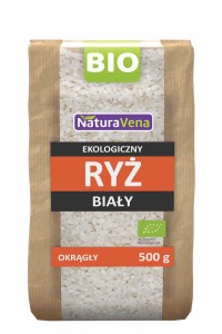 Ryż biały okrągły BIO 500 g od NATURAVENA