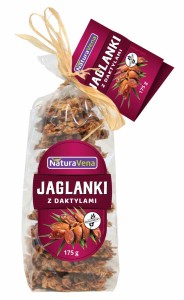 Ciastka jaglanki z daktylami bezglutenowe 175 g od NATURAVENA