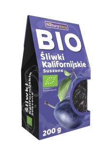 Śliwki kalifornijskie BIO 200 g od NATURAVENA