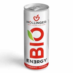 Napój energetyzujący o smaku jabłko jeżyna BIO 250 ml - HOLLINGER