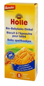 Ciastka orkiszowe od 8 m-ca demeter BIO 150 g od HOLLE