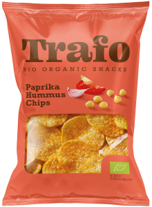 Chipsy z ciecierzycy o smaku paprykowo czosnkowym BIO 75 g od TRAFO