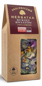 Herbatka liofilizowana bukiet kwiatów BIO 15 g od DARY NATURY