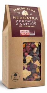 Herbatka liofilizowana zdrowie z natury BIO 80 g od DARY NATURY
