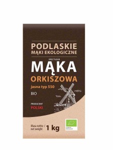 Mąka orkiszowa jasna typ 550 BIO 1 kg od BIO LIFE