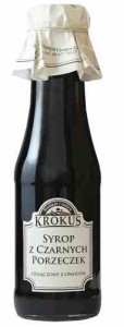 Syrop z czarnej porzeczki bezglutenowy 375 g (300 ml) od KROKUS