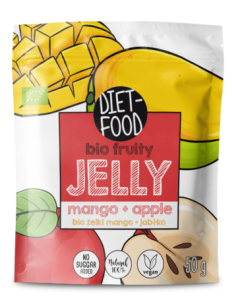 Żelki owocowe mango jabłko BIO 50 g od DIET FOOD