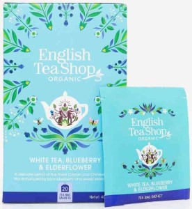 Herbata biała z dzikim bzem i borówką BIO (20 x 2 g) 40 g - ENGLISH TEA SHOP