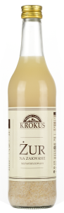 Żur na zakwasie niepasteryzowany 480 ml - KROKUS