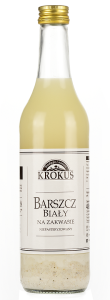 Barszcz biały na zakwasie niepasteryzowany 480 ml - KROKUS