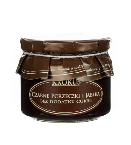 Czarne porzeczki i jabłka bez dodatku cukru 310 g - KROKUS