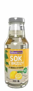 Sok z brzozy o smaku cytryny 330 ml od NATURAVENA