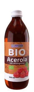 Sok z aceroli BIO 500 ml od NATURAVENA