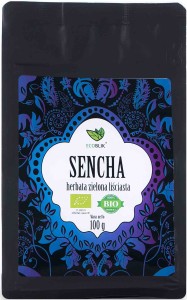 Herbata zielona liściasta sencha BIO 100 g od ECOBLIK