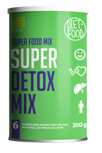 Mieszanka super detox mix w proszku BIO 300 g od DIET FOOD