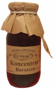 Barszcz czerwony koncentrat 200 ml od LUNIAK