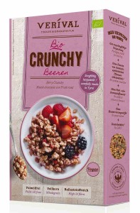 Crunchy z owocami leśnymi BIO 375 g od VERIVAL