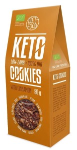 Ciastka keto z cynamonem BIO 80 g od DIET FOOD