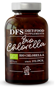 Chlorella BIO 375 tabletek 150 g (400 mg) od DIET FOOD