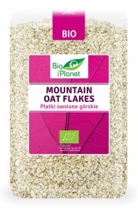 Płatki owsiane górskie BIO 1 kg - BIO PLANET