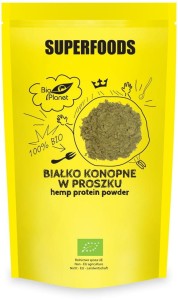 Białko konopne w proszku BIO 150 g od BIO PLANET