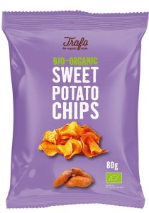 Chipsy z batatów smażone na oleju słonecznikowym BIO 80 g od TRAFO