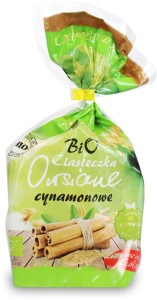 Ciastka owsiane cynamonowe bez dodatku cukrów BIO 150 g od BIO ANIA