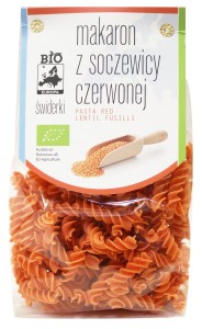 Makaron (z soczewicy czerwonej) świderki BIO 250 g od BIO PLANET
