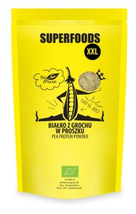 Białko z grochu w proszku BIO 500 g od BIO PLANET