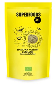 Nasiona konopi łuskane BIO 600 g od BIO PLANET
