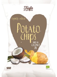 Chipsy ziemniaczane smażone na oleju kokosowym BIO 100 g od TRAFO