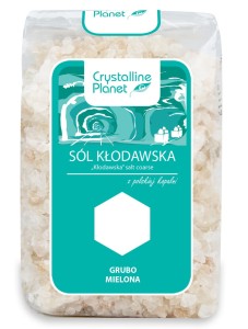 Sól kłodawska grubo mielona 600 g od CRYSTALLINE PLANET
