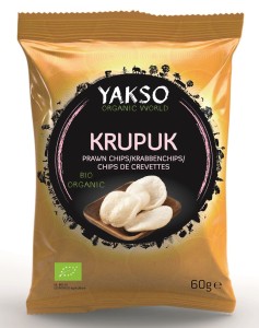 Prażynki krewetkowe (krupuk) BIO 60 g od YAKSO