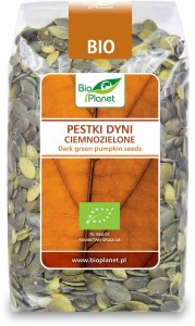 Pestki dyni ciemnozielone BIO 350 g od BIO PLANET