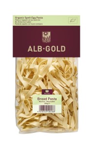 Makaron (orkiszowy jajeczny) wstążka BIO 250 g -  ALB-GOLD