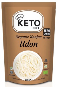 Makaron KETO (konjac typu noodle udon) bezglutenowy BIO 270 g od KETO CHEF