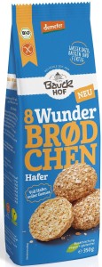 Mieszanka do wypieku bułek owsianych bezglutenowa demeter BIO 350 g od BAUCK HOF