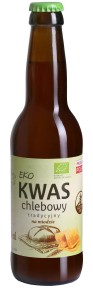 Kwas chlebowy tradycyjny na miodzie bezglutenowy BIO 330 ml od EKO NATURA